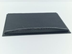 Detalle pieza reparación cortina trasera BMW E46