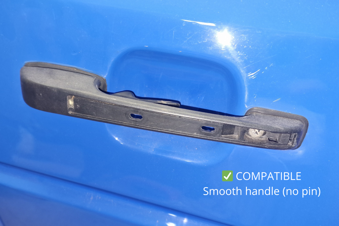 Embellecedor Porsche compatible con manilla Golf MK2 sin tetón