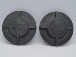 Tapa copela BMW E46 pack 2 unidades 74mm 80mm